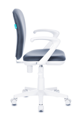 Кресло детское Бюрократ KD-W10AXSN серый 26-25 крестов. пластик пластик белый, купить в Сыктывкаре