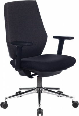 Кресло Бюрократ CH-545SL серый 38-417 крестов. металл хром, купить в Сыктывкаре