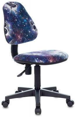 Кресло детское Бюрократ KD-4 синий космопузики крестов. пластик, купить в Сыктывкаре
