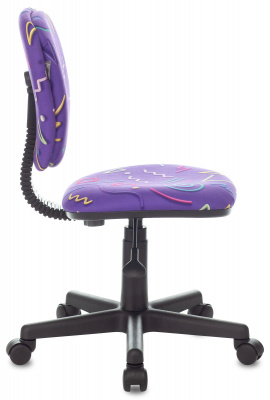 Кресло детское Бюрократ CH-204NX фиолетовый Sticks 08 крестов. пластик, купить в Сыктывкаре