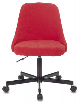 Кресло Бюрократ CH-340M красный Velvet 88 крестов. металл, купить в Сыктывкаре