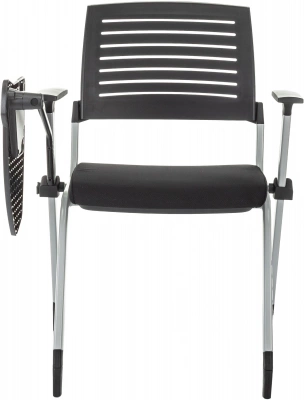Стул Бюрократ X-Click-PP черный со столиком на ножках металл серый, купить в Сыктывкаре