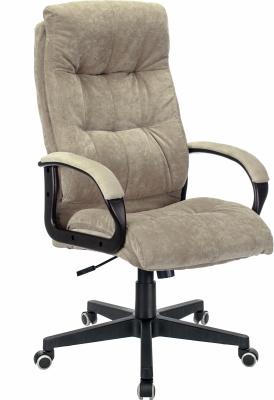 Кресло руководителя Бюрократ CH-824 Fabric песочный Light-21 крестов. пластик, купить в Сыктывкаре