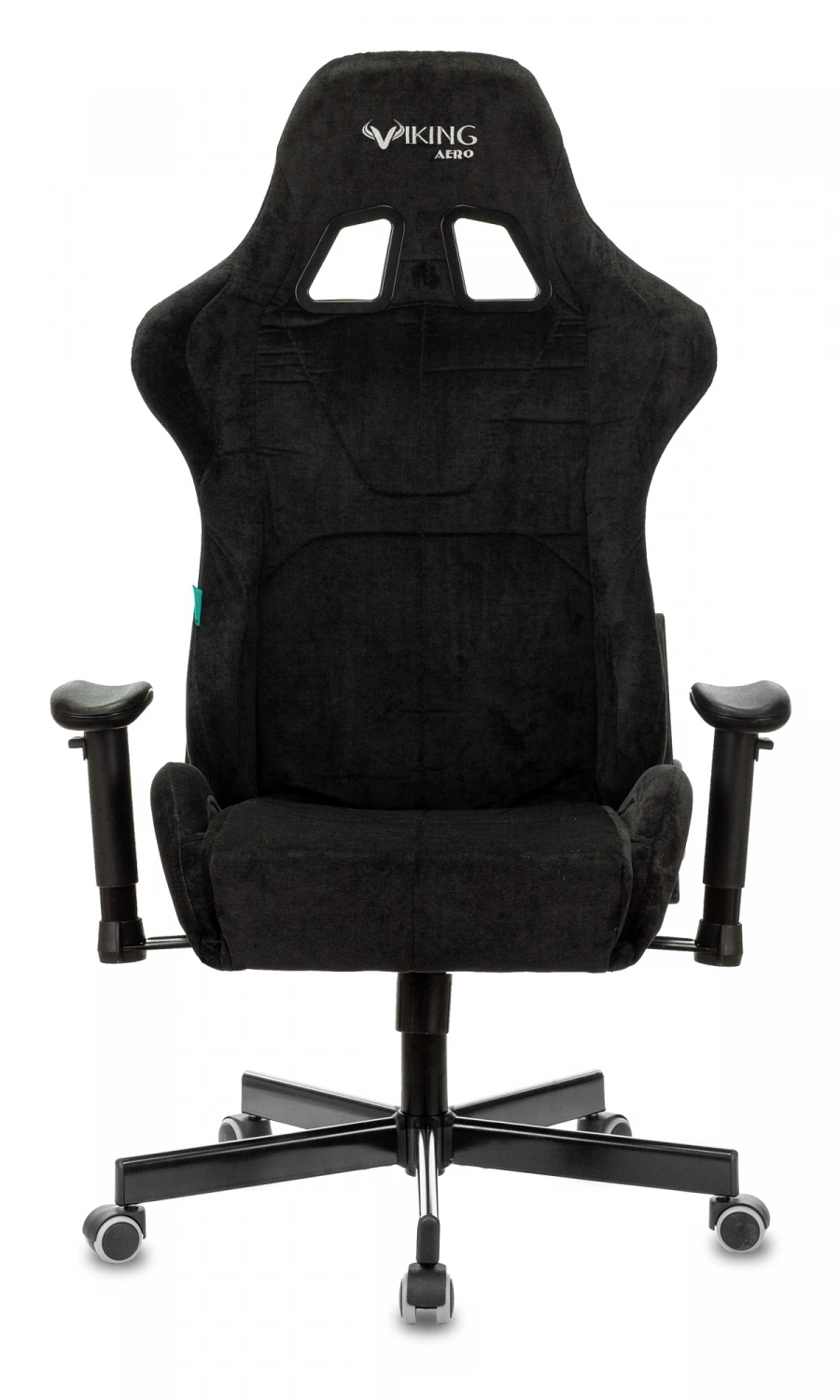 Кресло игровое Zombie VIKING KNIGHT Fabric черный Light-20 с подголов. крестов. металл, купить в Сыктывкаре