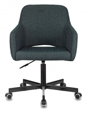 Кресло Бюрократ CH-380M синий шторм 38-416 крестов. металл, купить в Сыктывкаре