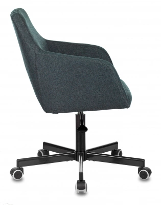 Кресло Бюрократ CH-380M синий шторм 38-416 крестов. металл, купить в Сыктывкаре