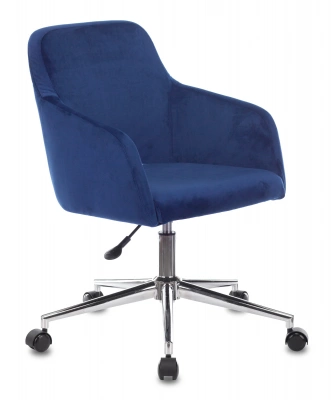 Кресло Бюрократ CH-380SL сапфировый Italia 17 крестов. металл хром, купить в Сыктывкаре