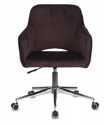 Кресло Бюрократ CH-380SL мокко Italia 6 крестов. металл хром, купить в Сыктывкаре