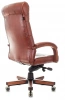 Кресло руководителя Бюрократ T-9928WALNUT светло-коричневый Leather Eichel кожа крестов. металл/дерево — фото, характеристики, наличие в Сыктывкаре