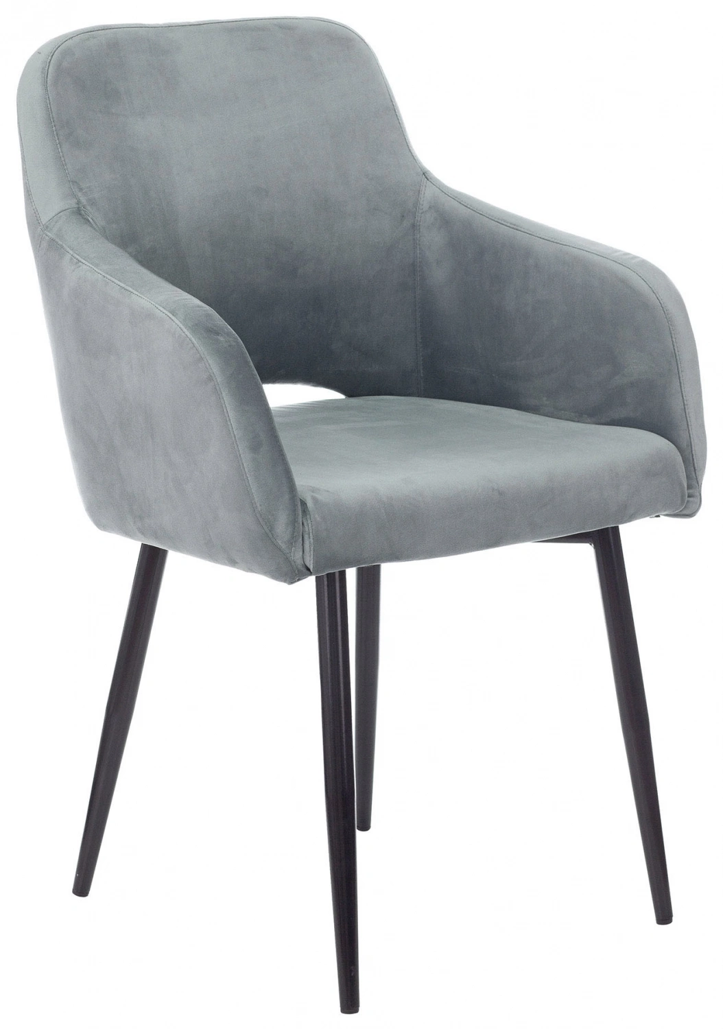 Кресло Бюрократ CH-380F голубая сталь Italia 21 на ножках металл черный, купить в Сыктывкаре