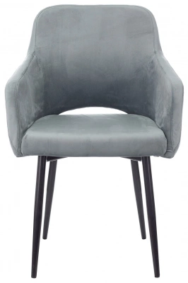 Кресло Бюрократ CH-380F голубая сталь Italia 21 на ножках металл черный, купить в Сыктывкаре