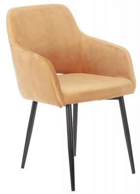 Кресло Бюрократ CH-380F янтарный Italia 9 на ножках металл черный, купить в Сыктывкаре