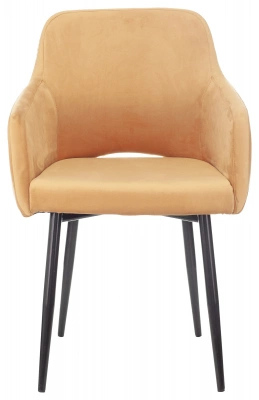 Кресло Бюрократ CH-380F янтарный Italia 9 на ножках металл черный, купить в Сыктывкаре