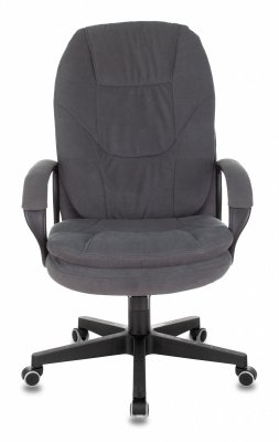 Кресло руководителя Бюрократ CH-868N Fabric серый Alfa 44 крестов. пластик, купить в Сыктывкаре