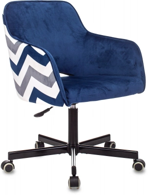 Кресло Бюрократ CH-380M сапфировый Italia 17 зигзаг крестов. металл, купить в Сыктывкаре