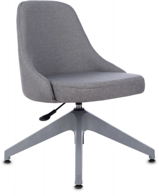 Кресло Бюрократ CH-340GLZ серый 38-404 крестов.4-луч. пластик пластик серый, купить в Сыктывкаре