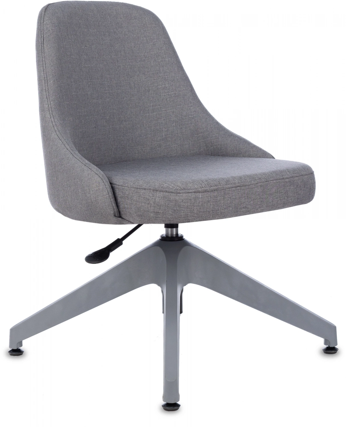 Кресло Бюрократ CH-340GLZ серый 38-404 крестов.4-луч. пластик пластик серый — фото, характеристики, наличие в Сыктывкаре