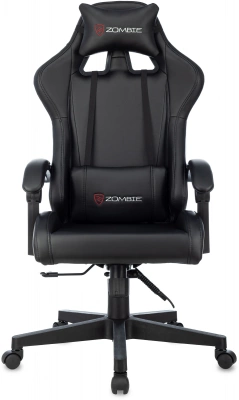 Кресло игровое Zombie GAME TETRA черный/карбон экокожа крестов. пластик, купить в Сыктывкаре