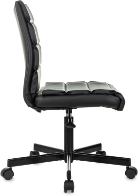 Кресло Бюрократ CH-320M черный экокожа крестов. металл черный пластик черный, купить в Сыктывкаре