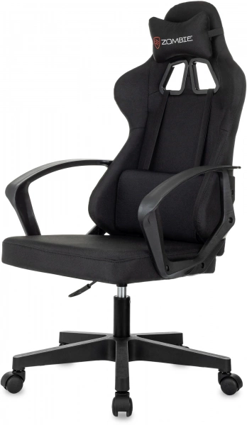 Кресло игровое Zombie 1 черный Neo Black крестов. пластик, купить в Сыктывкаре