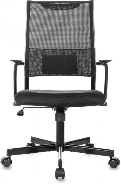 Кресло руководителя Бюрократ CH Balance черный Elastic-102 TW-11 сетка/ткань крестов. металл черный, купить в Сыктывкаре