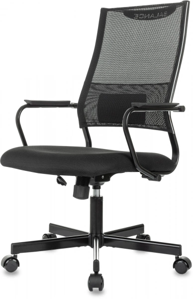 Кресло руководителя Бюрократ CH Balance черный Elastic-102 TW-11 сетка/ткань крестов. металл черный, купить в Сыктывкаре