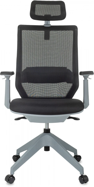 Кресло руководителя Бюрократ MC-G611NL-H черный Elastic-102 с подголов. крестов.4-луч. пластик пластик серый, купить в Сыктывкаре