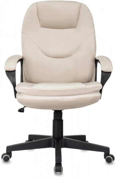 Кресло руководителя Бюрократ CH-668 светло-бежевый Holland 06 крестов. пластик, купить в Сыктывкаре