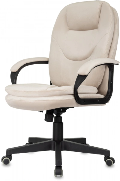 Кресло руководителя Бюрократ CH-668 светло-бежевый Holland 06 крестов. пластик, купить в Сыктывкаре