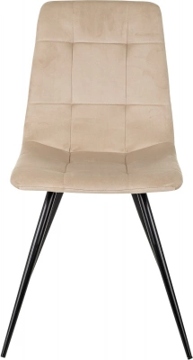 Стул для дома Бюрократ CH-K1 бежевый Holland 06 металл черный на ножках (CH-K1_1/HL07), купить в Сыктывкаре
