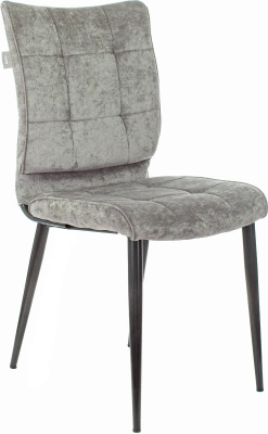 Стул для дома Бюрократ CH-K10 серый Light 19 металл черный на ножках (CH-K10_1/LT19), купить в Сыктывкаре