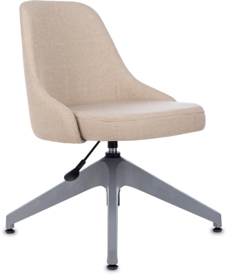 Кресло Бюрократ CH-340GLZ бежевый 38-402 крестов.4-луч. пластик пластик серый, купить в Сыктывкаре