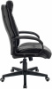 Кресло руководителя Бюрократ CH-824 черный экокожа крестов. пластик, купить в Сыктывкаре