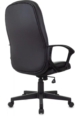 Кресло руководителя Бюрократ T-898 черный Leather Black экокожа крестов. пластик, купить в Сыктывкаре