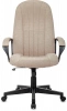 Кресло руководителя Бюрократ T-898 бежевый 38-402 крестов. пластик, купить в Сыктывкаре