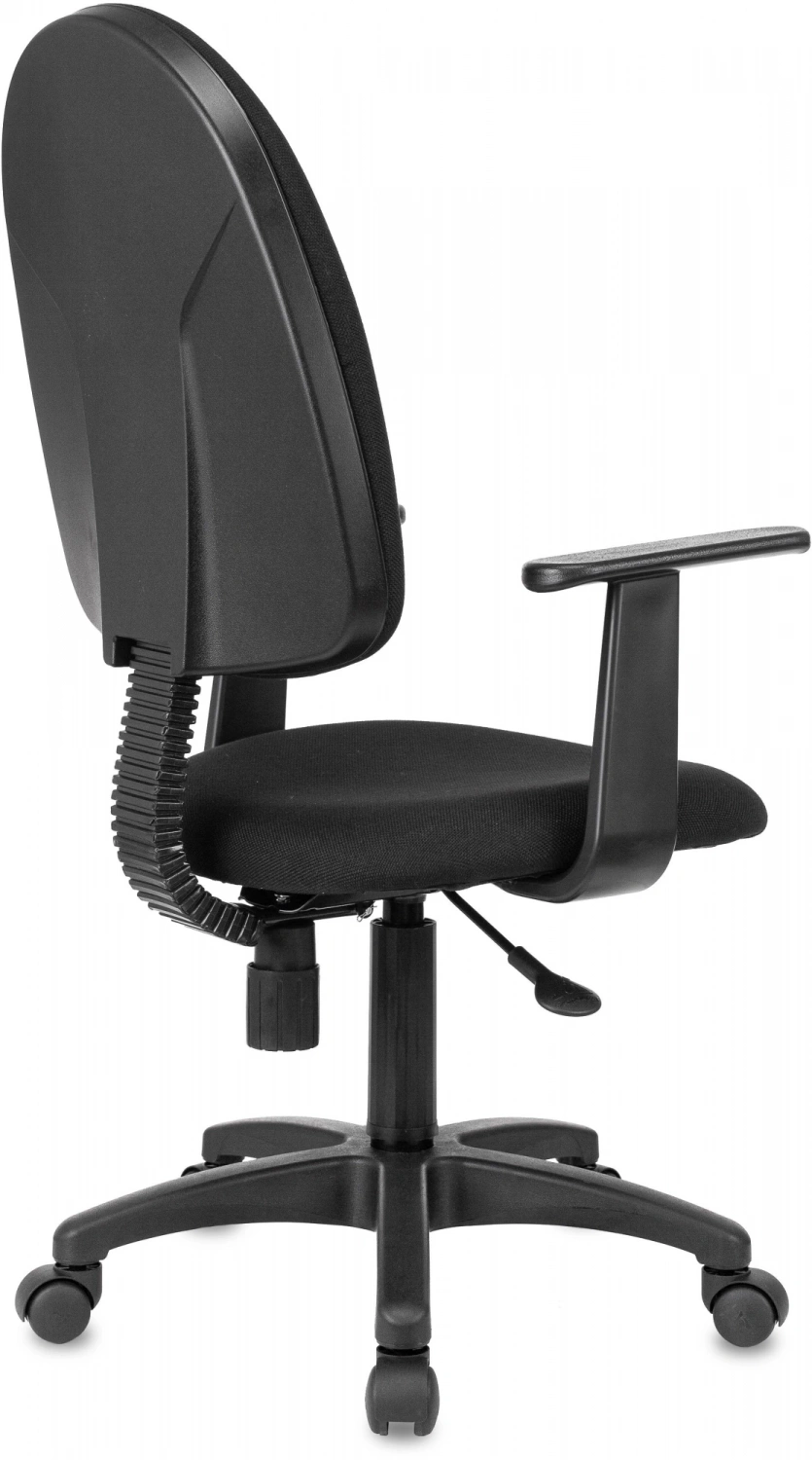 Кресло Бюрократ CH-1300 черный Престиж+ крестов. пластик, купить в Сыктывкаре