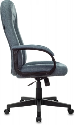 Кресло руководителя Бюрократ T-898 темно-синий 38-416 крестов. пластик, купить в Сыктывкаре