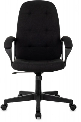 Кресло руководителя Бюрократ CH 002 Fabric черный 3C11 крестов. пластик, купить в Сыктывкаре