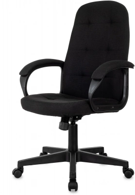 Кресло руководителя Бюрократ CH 002 Fabric черный 3C11 крестов. пластик, купить в Сыктывкаре