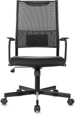 Кресло руководителя Бюрократ CH Balance черный Elastic-102 TW-11 сетка/ткань крестов. металл черный, купить в Сыктывкаре