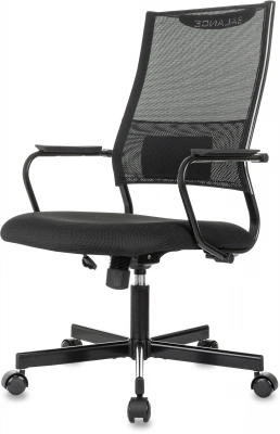 Кресло руководителя Бюрократ CH Balance черный Elastic-102 TW-11 сетка/ткань крестов. металл черный, купить в Сыктывкаре