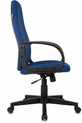 Кресло руководителя Бюрократ Ch-808AXSN синий TW-10 крестов. пластик, купить в Сыктывкаре