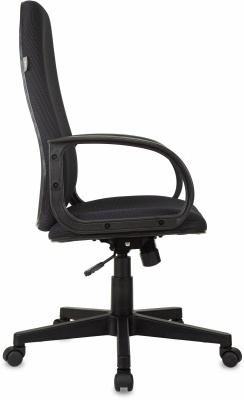 Кресло руководителя Бюрократ Ch-808AXSN темно-серый TW-12 крестов. пластик, купить в Сыктывкаре