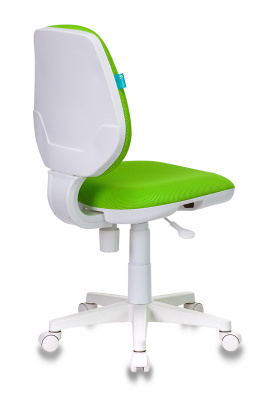 Кресло детское Бюрократ CH-W213 салатовый TW-18 крестов. пластик пластик белый, купить в Сыктывкаре