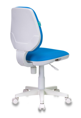 Кресло детское Бюрократ CH-W213 голубой TW-55 крестов. пластик пластик белый, купить в Сыктывкаре