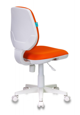 Кресло детское Бюрократ CH-W213 оранжевый TW-96-1 крестов. пластик пластик белый, купить в Сыктывкаре