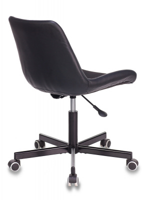 Кресло Бюрократ CH-350M черный текстиль/экокожа крестов. металл, купить в Сыктывкаре