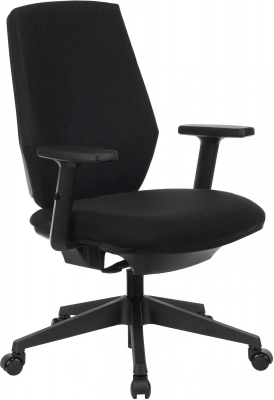 Кресло Бюрократ CH-545/1D черный 38-418 крестов. пластик, купить в Сыктывкаре