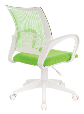 Кресло Бюрократ CH-W695NLT салатовый TW-03A TW-18 сетка/ткань крестов. пластик пластик белый, купить в Сыктывкаре