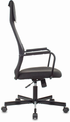 Кресло Бюрократ KB-5M черный TW-01 3C11 сетка/ткань с подголов. крестов. металл черный, купить в Сыктывкаре